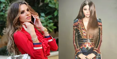 هيفاء وهبي والفاشينيستا جويل لوون بذات الإطلالة مجددًا!