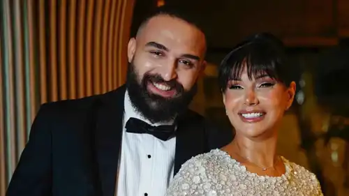 رشا شربتجي وزوجها