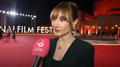 دياموند بوعبود تحتفل بـ"أرزة" في مهرجان القاهرة السينمائي