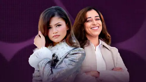 الممثلة المغربية نسرين الراضي والنجمة العالمية زيندايا