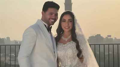 محمد شاهين يفاجىء زوجته بهدية زفاف بتوقيع الذكاء الاصطناعي
