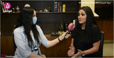 مايا نصري: تربيت على الطريقة العسكرية.. واللي عندي مش كورونا