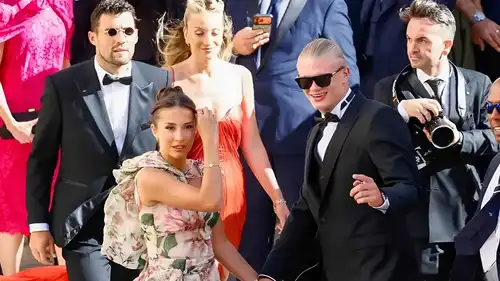 هالاند يخطف الأنظار في زفاف دوناروما.. شاهد ماذا فعل بالضيوف