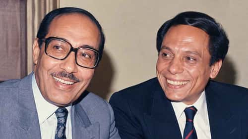 ماذا قال خالد المظفر عن عادل إمام وفؤاد المهندس؟