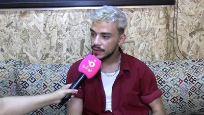 الفنان الأردني سلاوي من كواليس كليب أغنية راحت وين