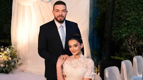 ملك أحمد زاهر تدعم شريف الليثي بعد فيلم "خلي بالك من نفسك"