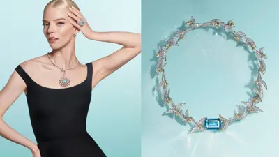 بين الإرث والحداثة... أنيا تايلور جوي تتألق بحملة 
.Tiffany & Co الجديدة