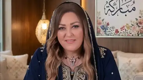 نهال عنبر تنجو بأعجوبة من حادث كاد ينتهي بكارثة (صور)