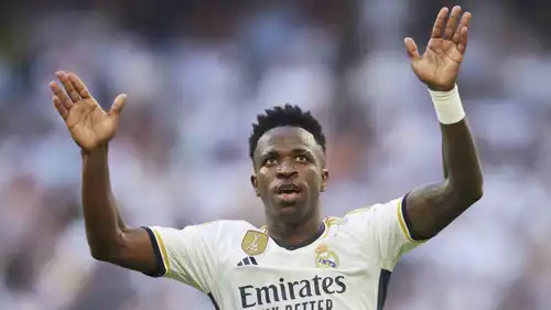 نجم ريال مدريد البرازيلي فينيسيوس جونيور