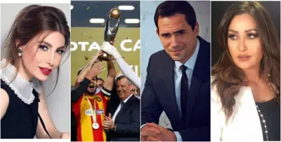 هكذا احتفل نجوم الفن في تونس بتتويج الترجي.. ويارا تتخذ موقفًا محايدًا!