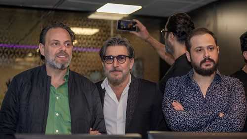 نجوم الدراما السورية يزورون هيئة الإذاعة والتلفزيون السعودية