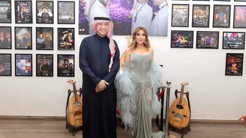 كواليس حفل نجوى كرم وآدم في موسم الرياض