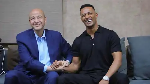 محمد رمضان وعمرو أديب