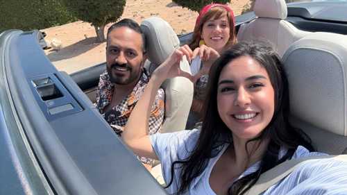 ياسمين صبري تودع بلاتوه "نصيب" في الغردقة