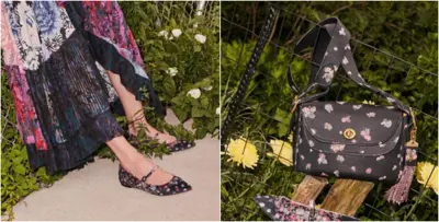 كوتش و تابيثا سيمونز تطرحانِ مجموعة إكسسوارات غنية بطبعات الأزهار
