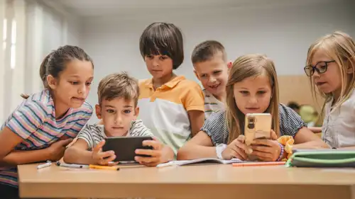 الهواتف في المدارس