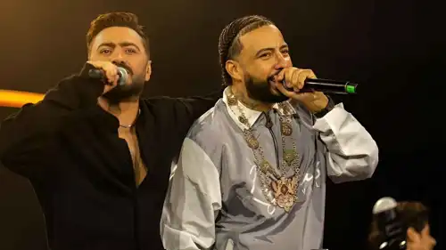 تامر حسني وفرينش مونتانا