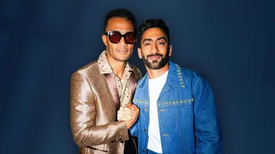 محمد رمضان وأنس بوخش