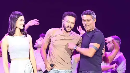 ويجز مع آسر ياسين وتارا عماد 