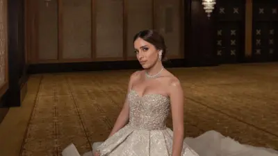 جميلة عوض تتخذ هذا القرار قبل ساعات من حفل زفافها