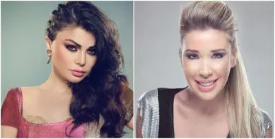 هيفاء وهبي وسابين بالفستان نفسه.. فمن بدت أجمل؟