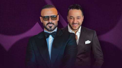 جوزيف عطية وحسين الديك يحتفلان بعيد الحب في أبوظبي