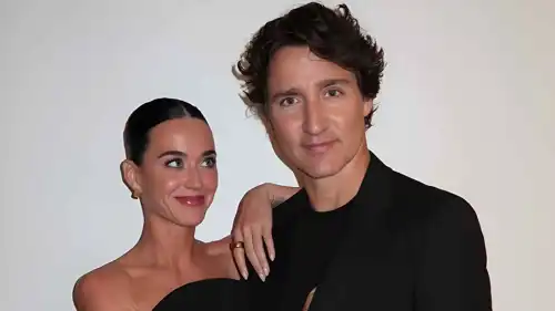 كاتي بيري وجاستن ترودو