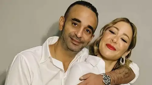 منة شلبي وزوجها