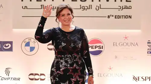 إلهام شاهين في مهرجان الجونة 2025