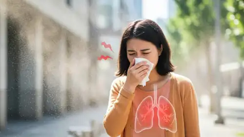 طرق الوقاية من مخاطر غبار الركام وتلوث الهواء بعد القصف