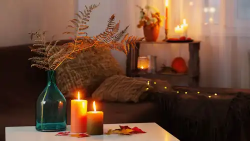 عناصر ديكور لمنزل خريفي أنيق