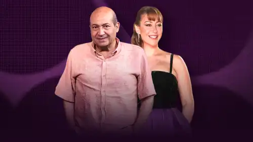 الناقد الفني المصري طارق الشناوي والممثلة المصرية منة شلبي