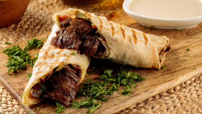 خبز الشاورما