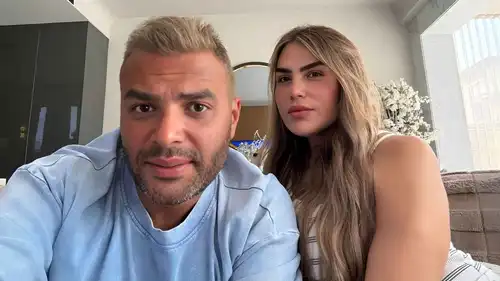 ماذا قال رامي صبري لزوجته شيري في عيد ميلادها؟