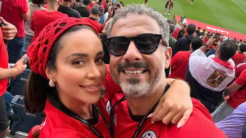 بكاء بسنت شوقي ومحمد فراج بعد تأهل مصر لدور الـ16 (فيديو)