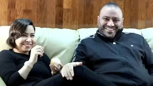 شيرين عبد الوهاب وشقيقها محمد