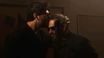 فضل شاكر ونجله محمد