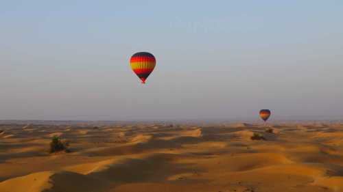كل ما تريد معرفته عن رحلات المنطاد في دبي