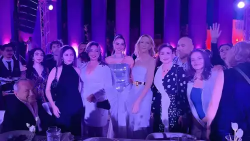 كيت بلانتش ونجمات مصريات في مهرجان الجونة في حفل نانسي عجرم